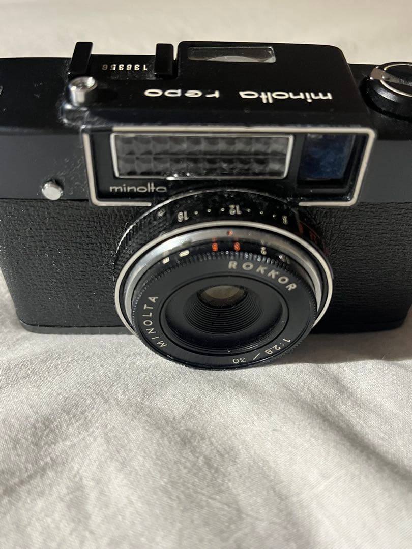 Minolta Repo コンパクトフィルムカメラ ブラック