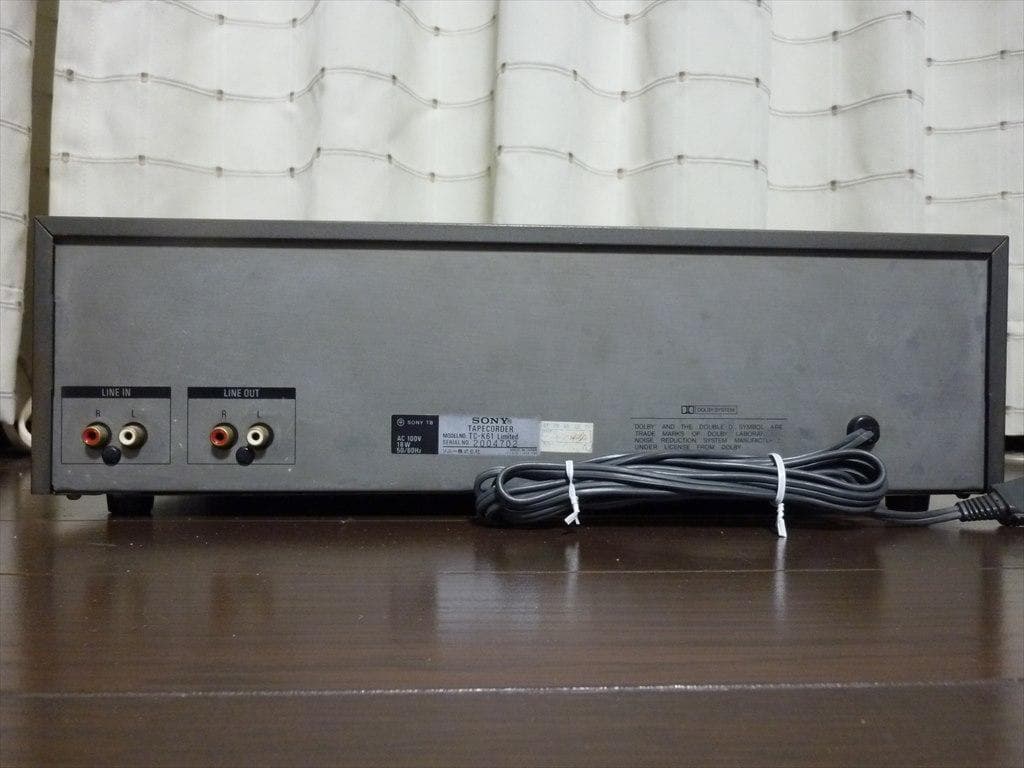 SONY ソニー カセットデッキ TC-K61 限定モデル 修理済 全機能動作