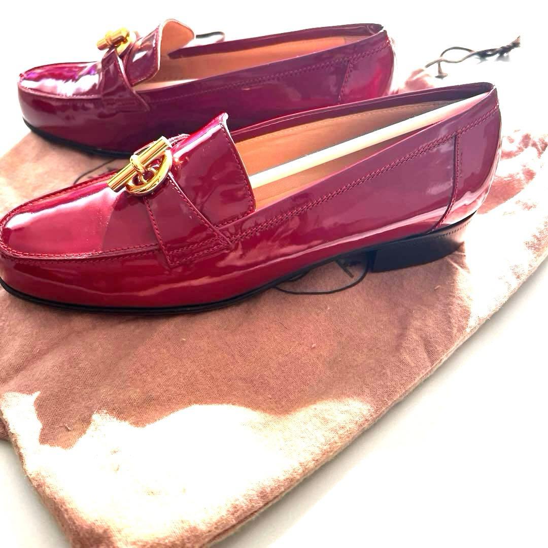 Hermesエルメスシューズ　赤