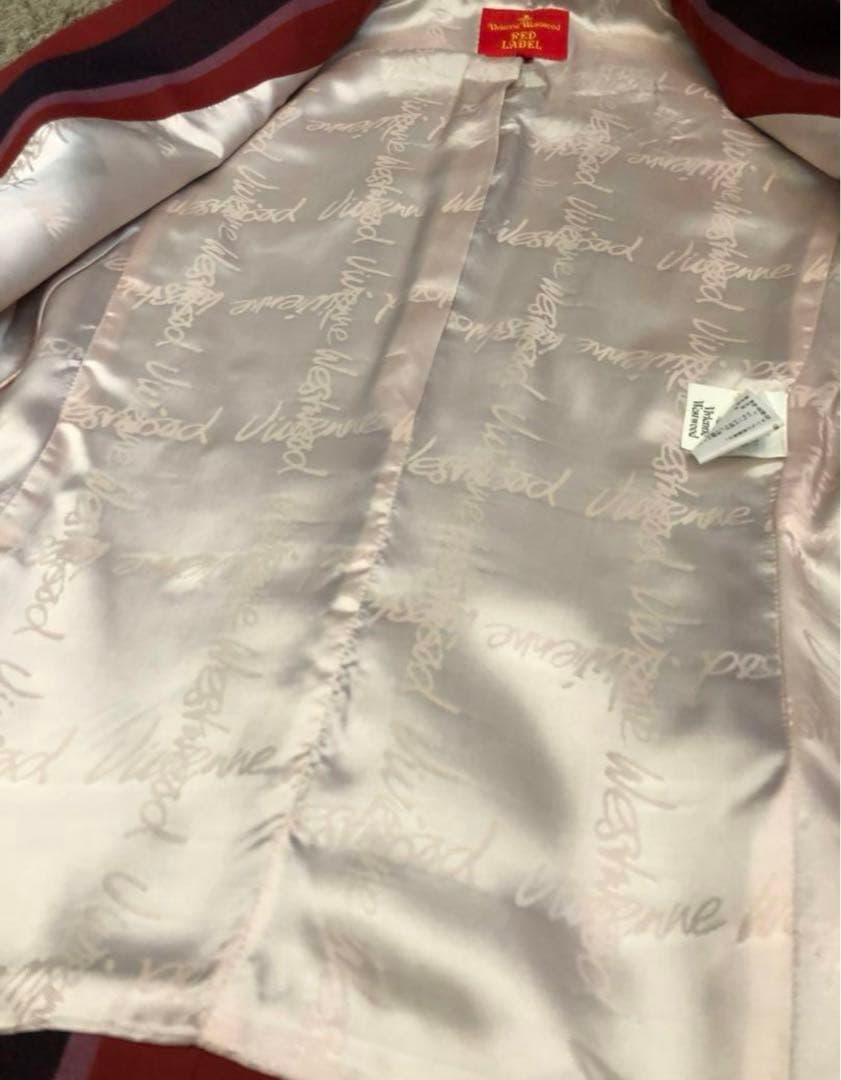 【希少品】Vivienne Westwood ストライプスクールジャケット