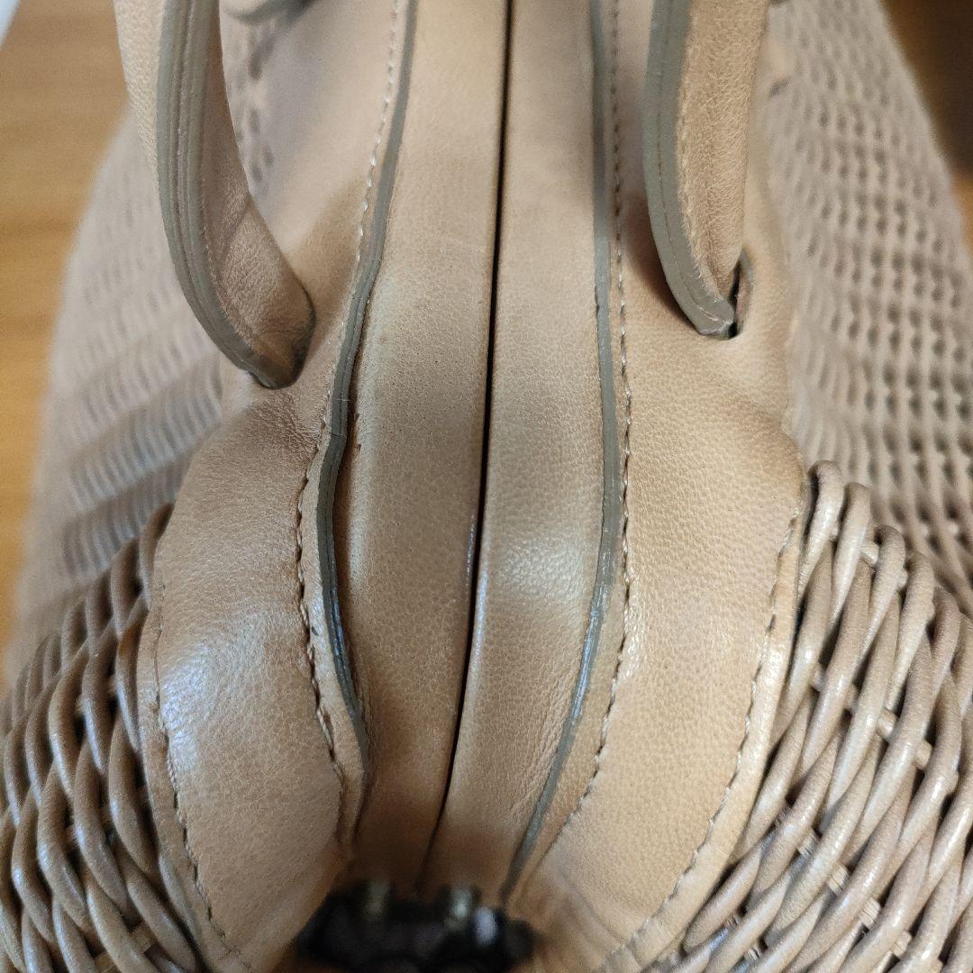 FALORNI ファロルニ かごバッグ ハンドバッグ イタリア製