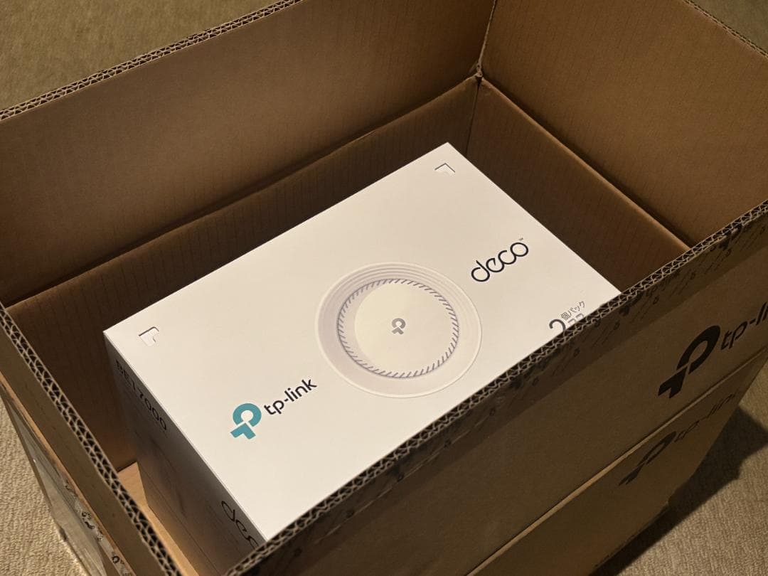 【完全未使用】TP-Link Deco BE75 Wi-Fi 7 2台セット