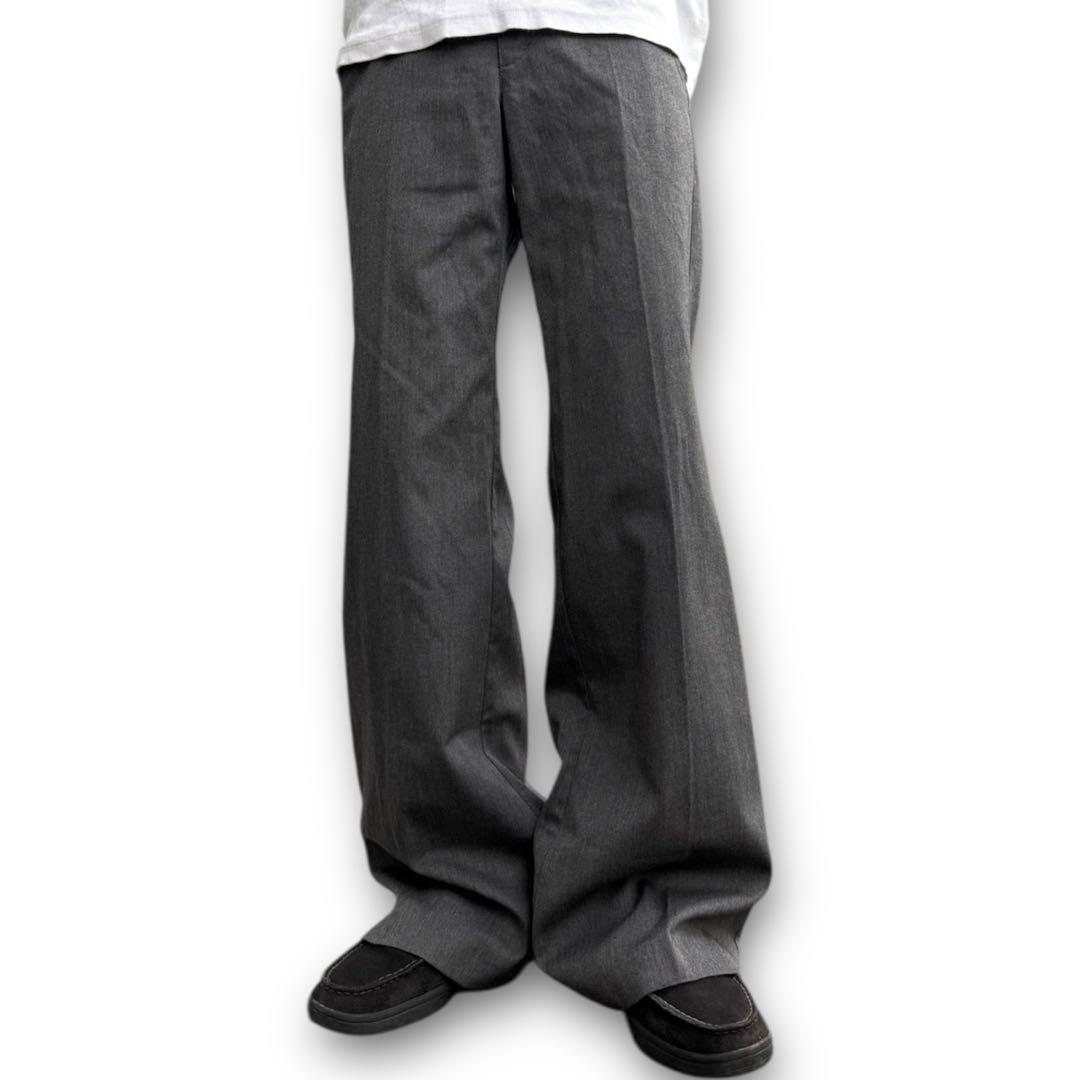 あ*様 sullen low rise detail flare trouser