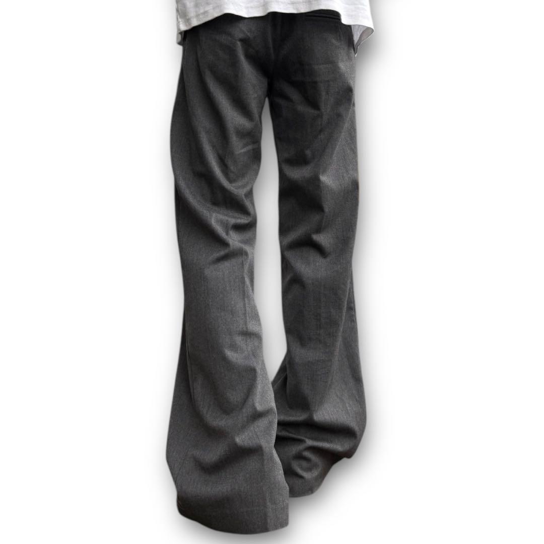 あ*様 sullen low rise detail flare trouser