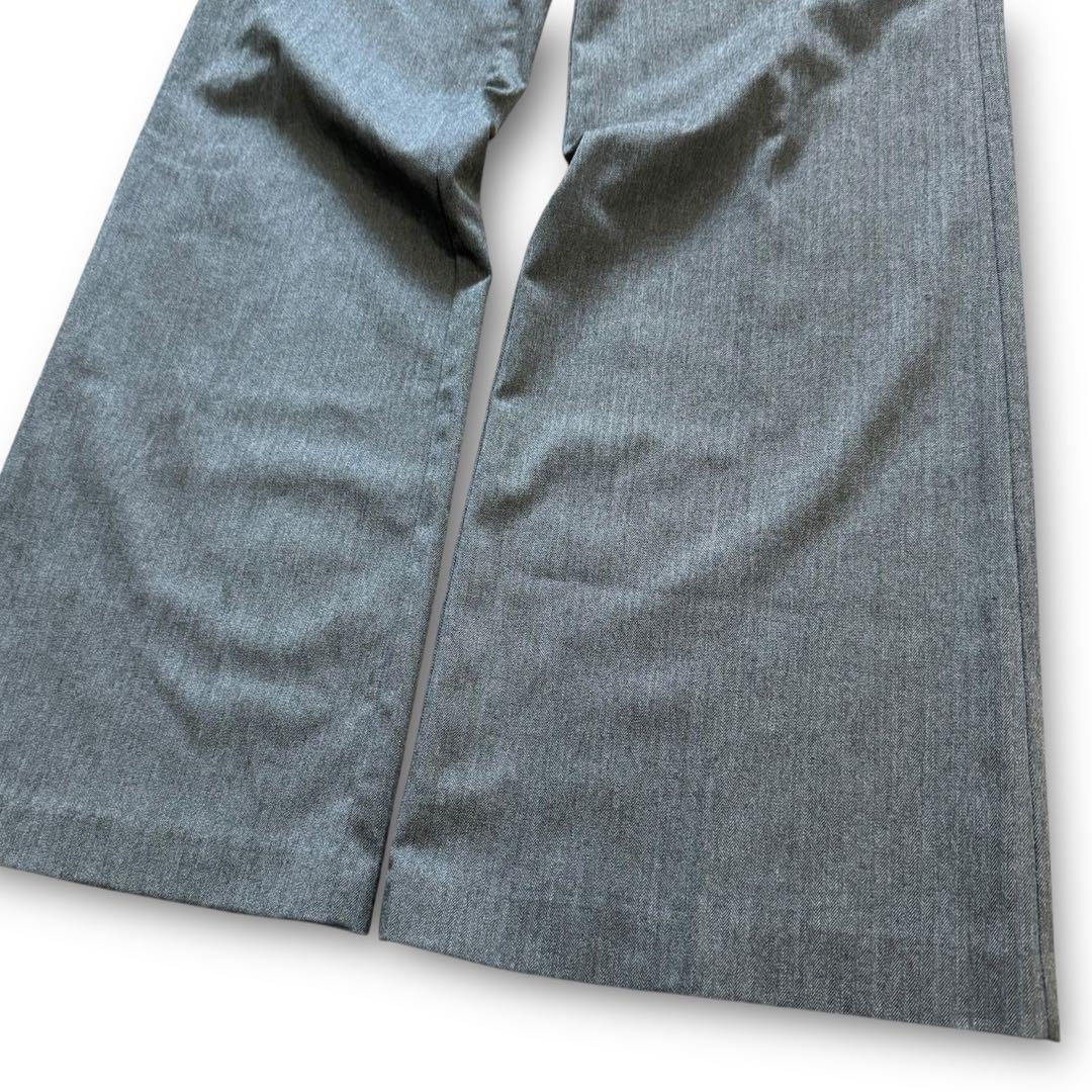 あ*様 sullen low rise detail flare trouser