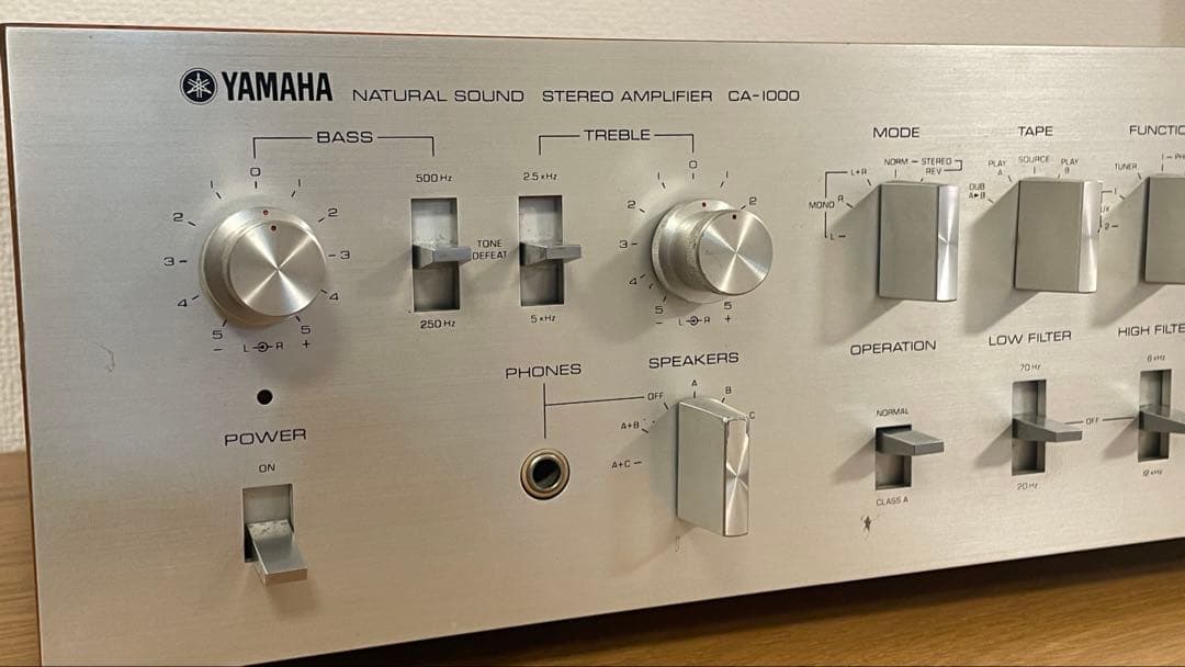 【音出確認済】YAMAHA CA-1000 プリメインアンプ