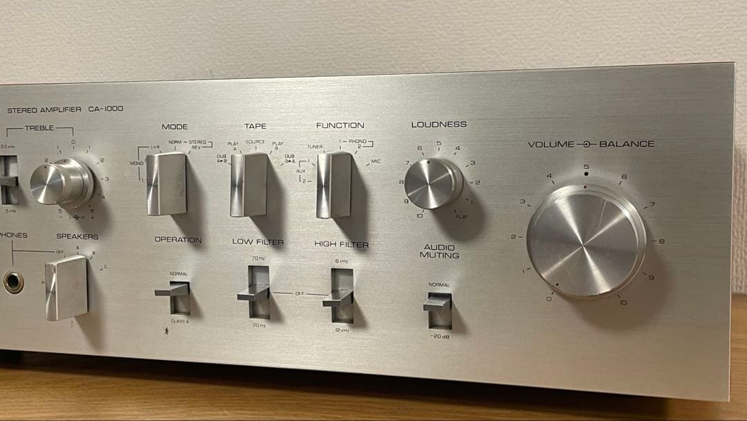 【音出確認済】YAMAHA CA-1000 プリメインアンプ