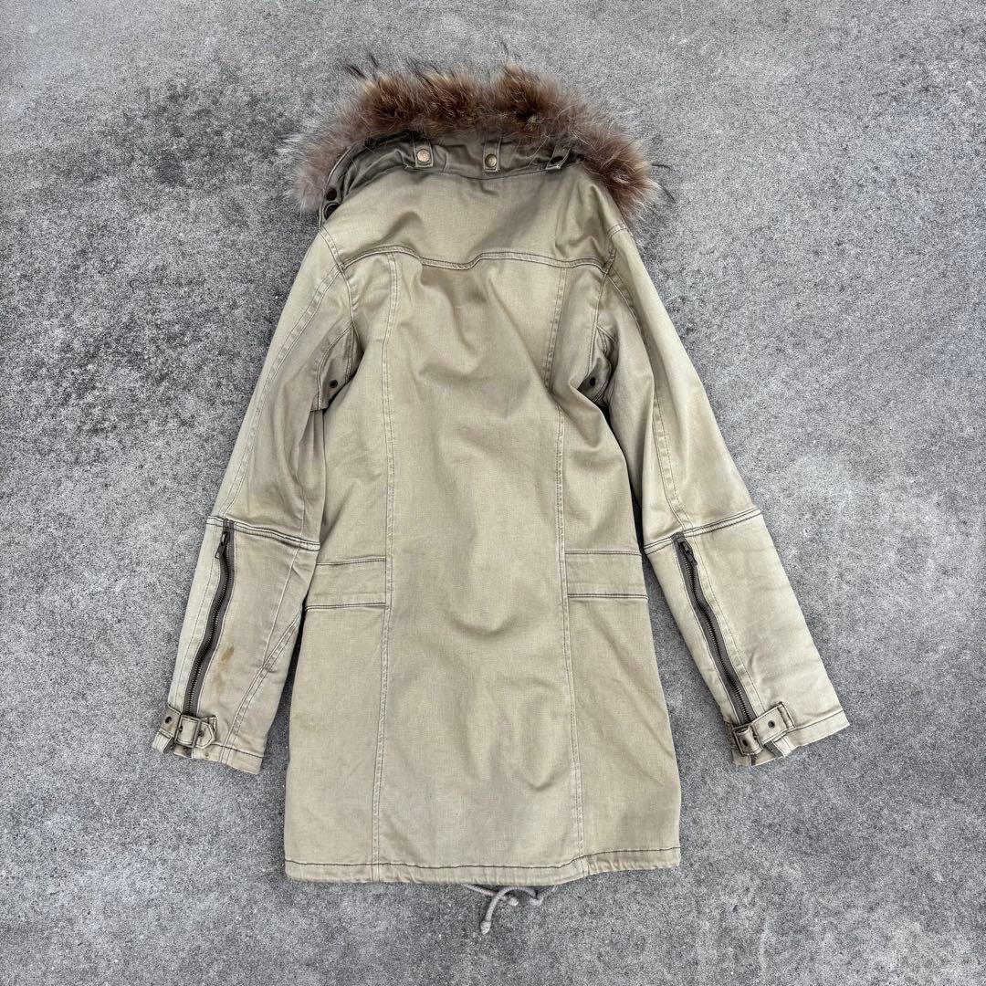 ✨週末限定セール✨ 00's ミリタリーギミックコートファー着脱 お兄系 y2k