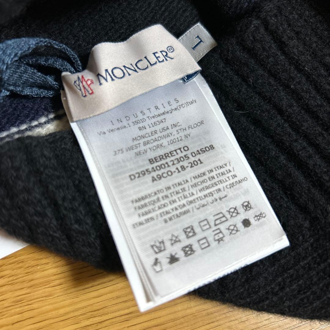 モンクレール　ニット帽