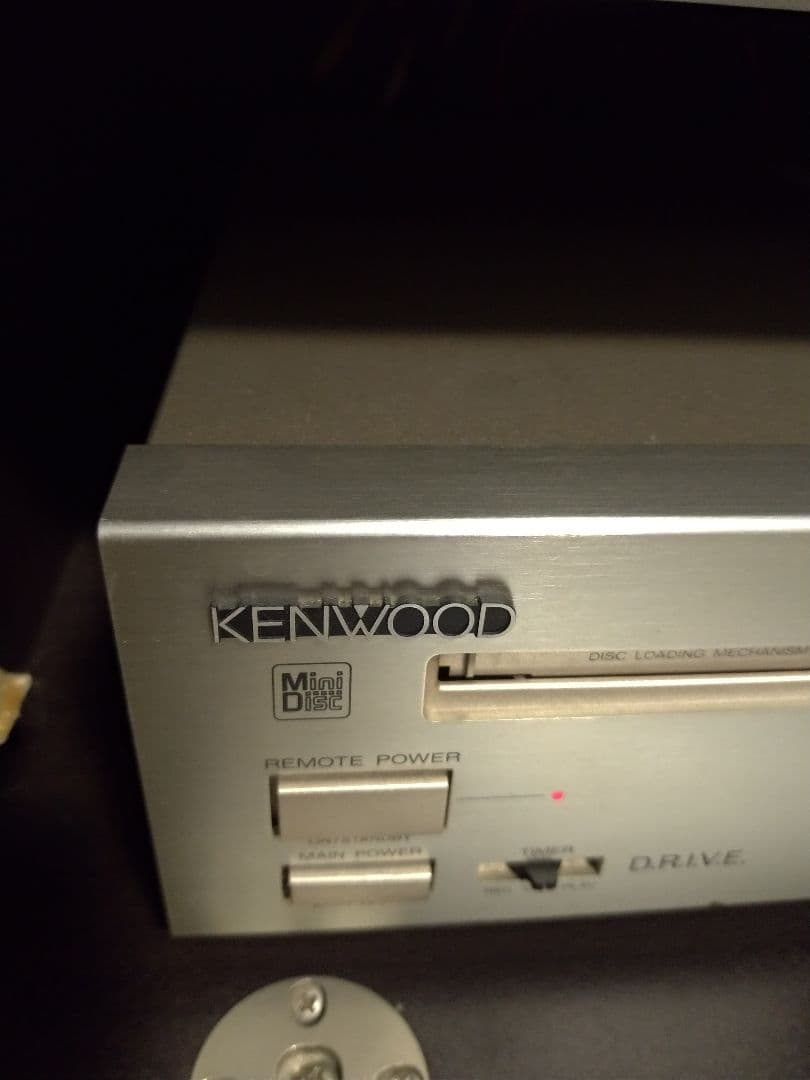 美品★KENWOOD ケンウッド DM-7080 MDレコーダー（MDデッキ）