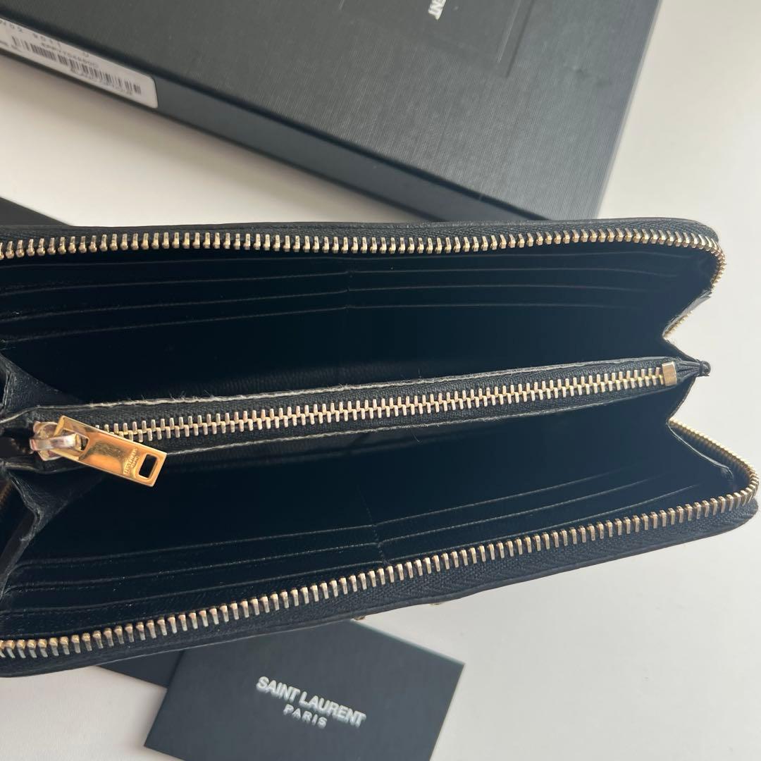 93 美品 SAINTLAURENT イヴサンローラン 長財布