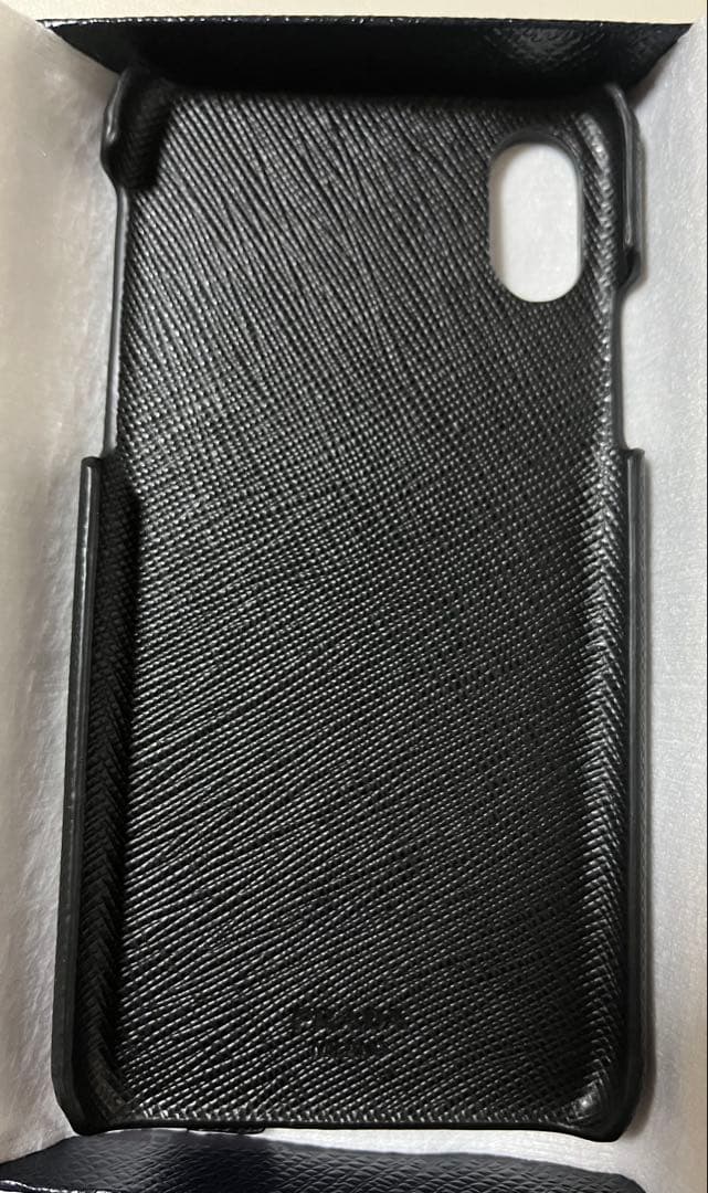 【新品】プラダ★サフィアーノiPhoneケース★PRADA SAFFIANO★黒