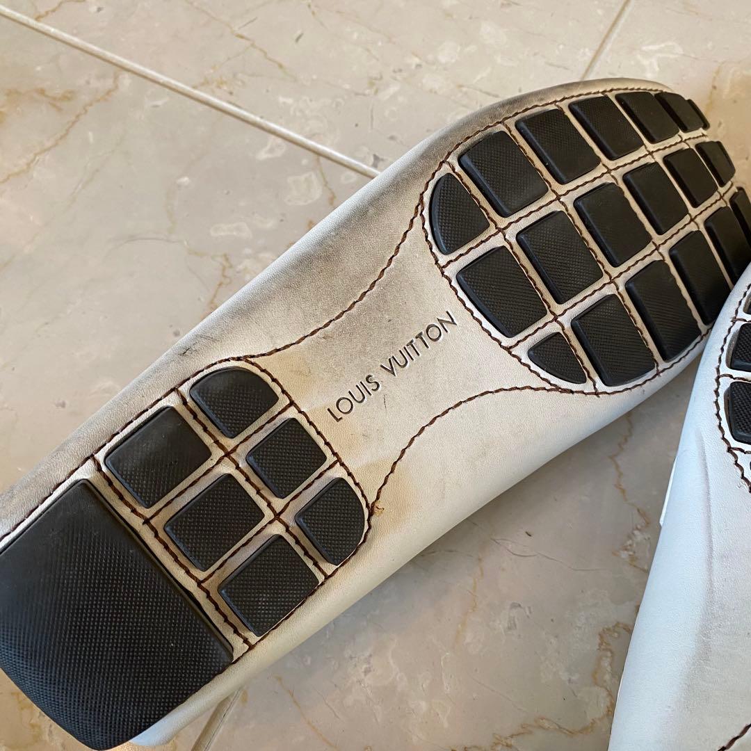 ルイヴィトン 本革 ドライビングシューズ モンテカルロライン 阪急メンズ館購入