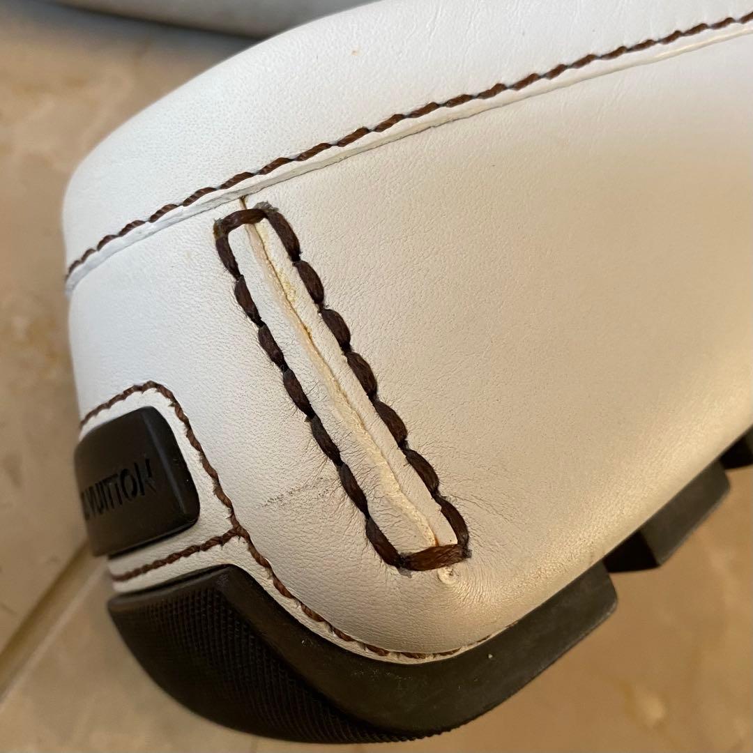 ルイヴィトン 本革 ドライビングシューズ モンテカルロライン 阪急メンズ館購入