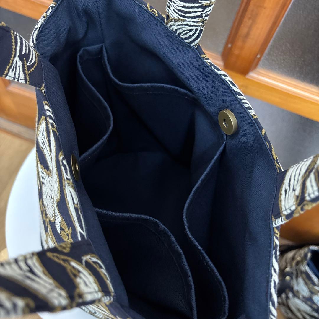 ミナペルホネンfollowing day丸底トートバッグミニ