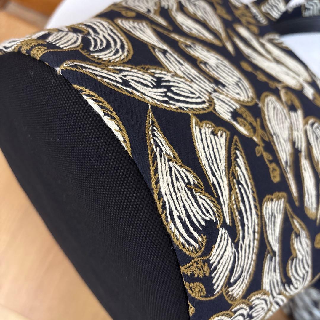 ミナペルホネンfollowing day丸底トートバッグミニ