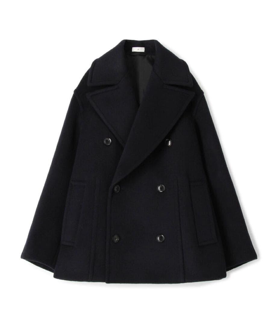 現行販売品　ウールビーバー Pコート　TOMORROWLAND .B