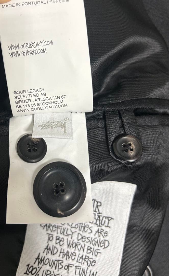 Our legacy×stussyUNCONSTRUCTED DB BLAZER