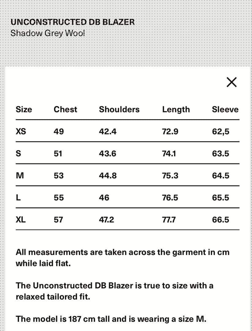 Our legacy×stussyUNCONSTRUCTED DB BLAZER