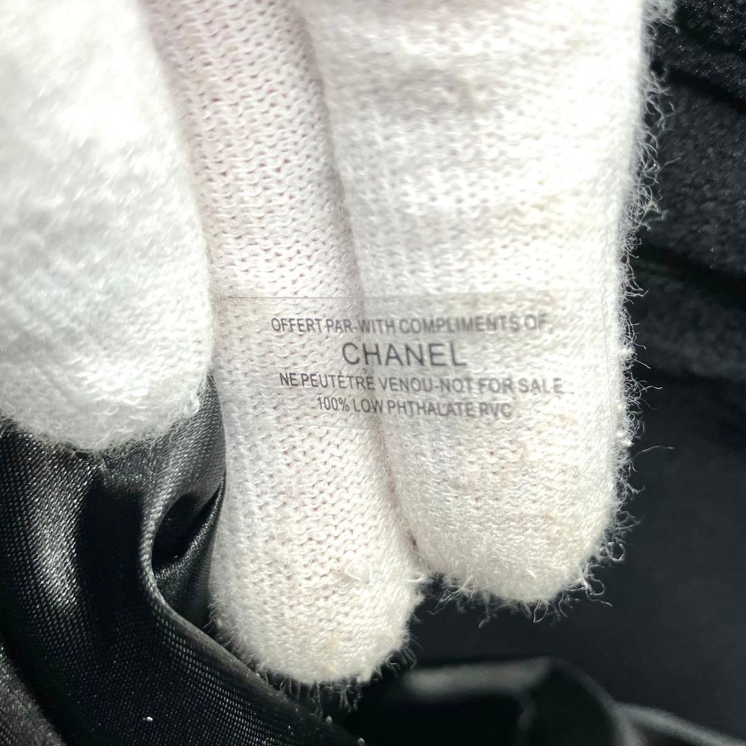 【美品】CHANEL シャネル　ノベルティ ショルダーバッグ　ハンドバッグ　黒