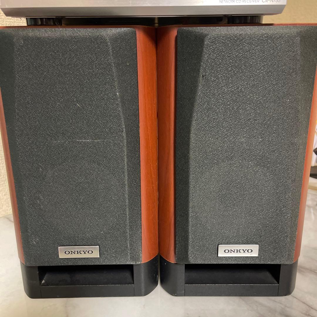 スピーカー・ウーファー ONKYO CR-N755 & D-55EX & RC-850S & UBT-1