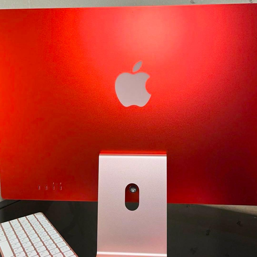 【美品】　iMac 24インチ　M1 256GB 8GB ピンク（元箱あり）