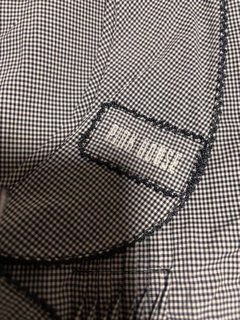 〔ビンテージ〕PINK HOUSE チェック柄 半袖ワンピース