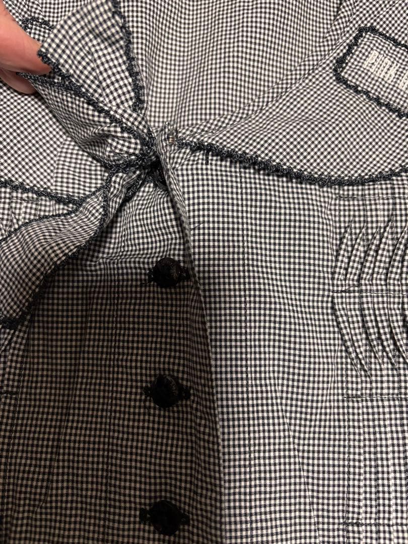 〔ビンテージ〕PINK HOUSE チェック柄 半袖ワンピース