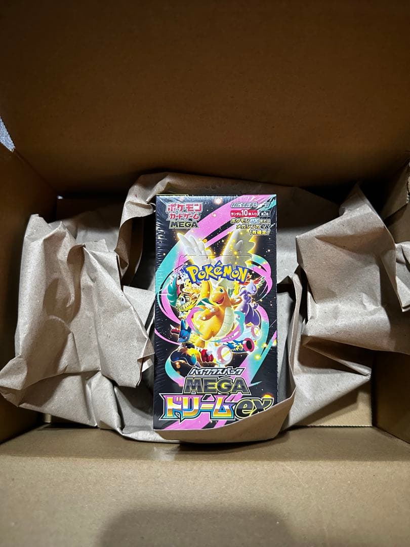 【新品未開封】ポケカ MEGAドリームex BOX シュリンク付き