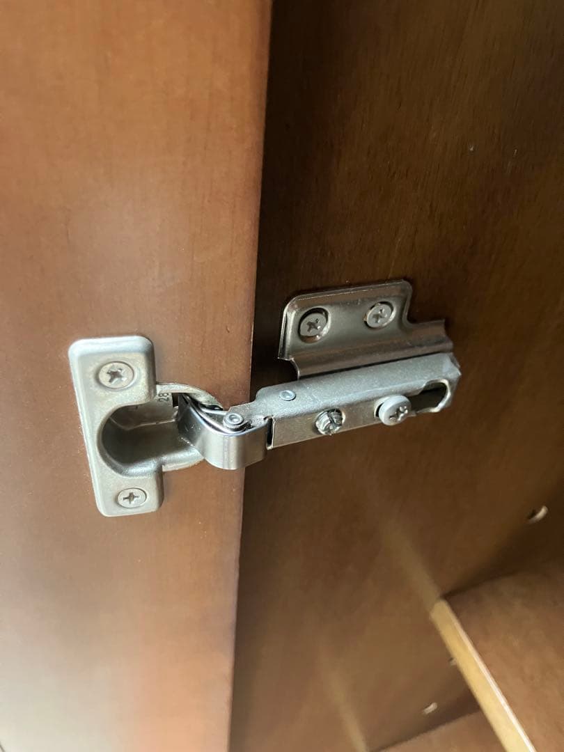 木製 飾り棚 キャビネット 102cm幅