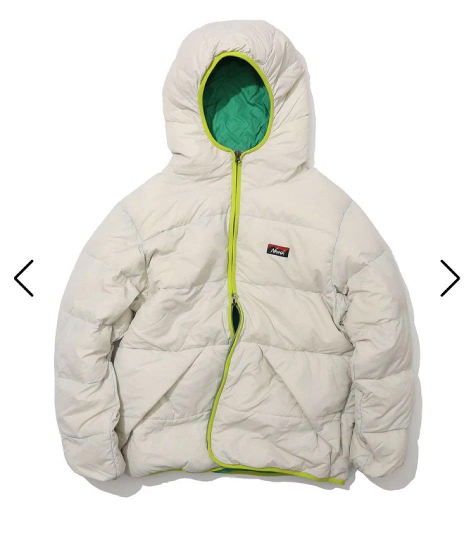 NANGA ナンガ　プレイランドダウンジャケット グレイッシュベージュ