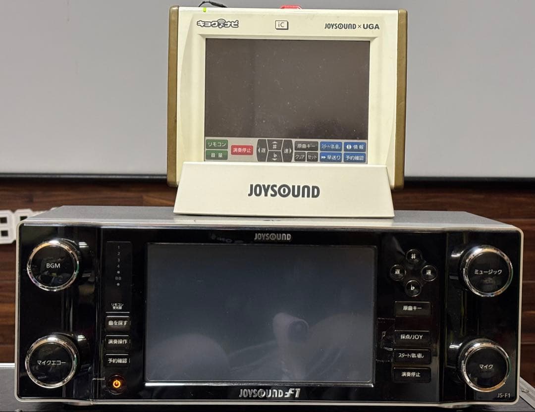 動作品！JOYSOUND F1 本体+キョクナビJR-300
