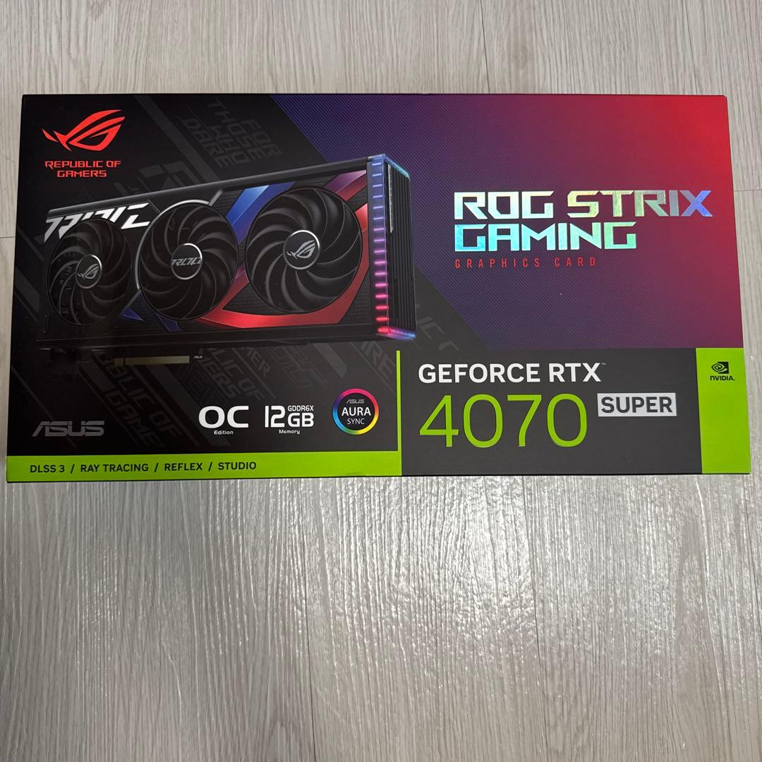 グラフィックボード・グラボ・ビデオカード ASUS ROG Strix GeForce RTX 4070 SUPER