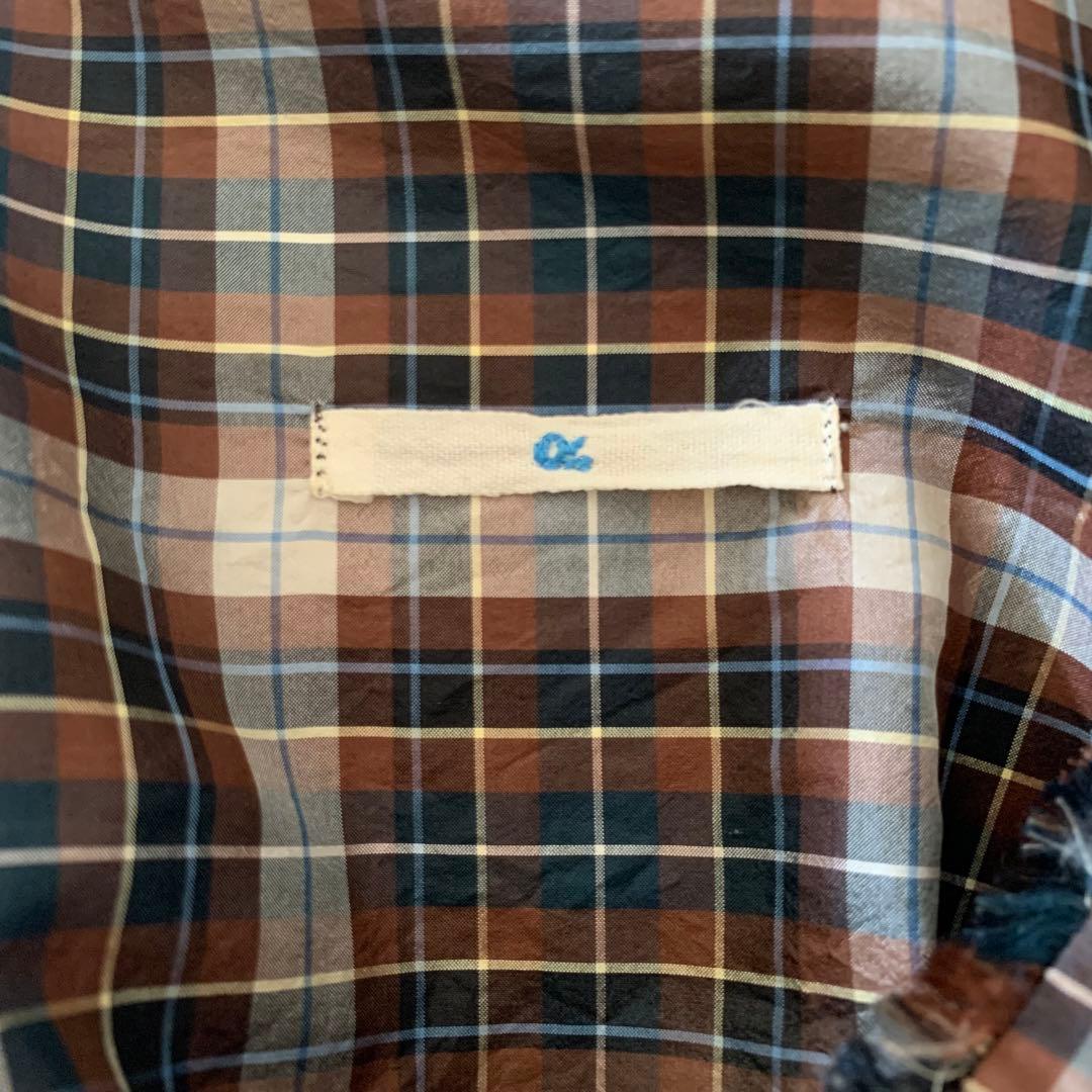 45rpm シルクワンピース　ブラウン　ドルマンスリーブ　七分袖　日本製