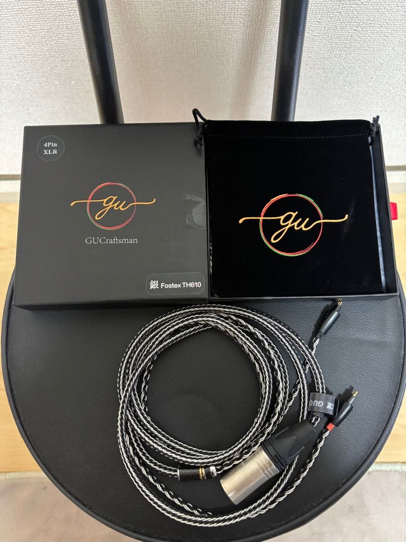 GUCraftsman 16株7N単結晶銅+7N単結晶銀混合編組バランスケーブル