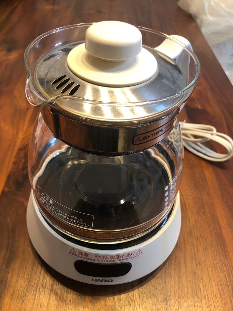 ハリオ HARIO マイコン煮じ器 N ホワイト 漢方煎じ器