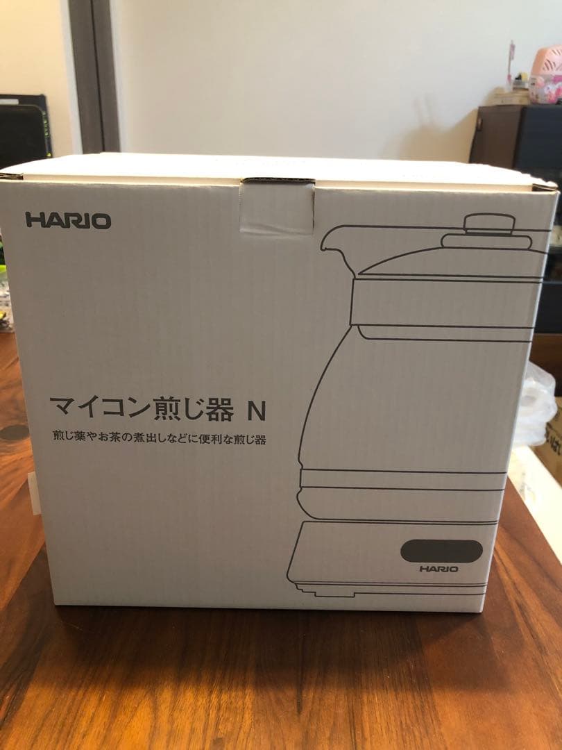 ハリオ HARIO マイコン煮じ器 N ホワイト 漢方煎じ器