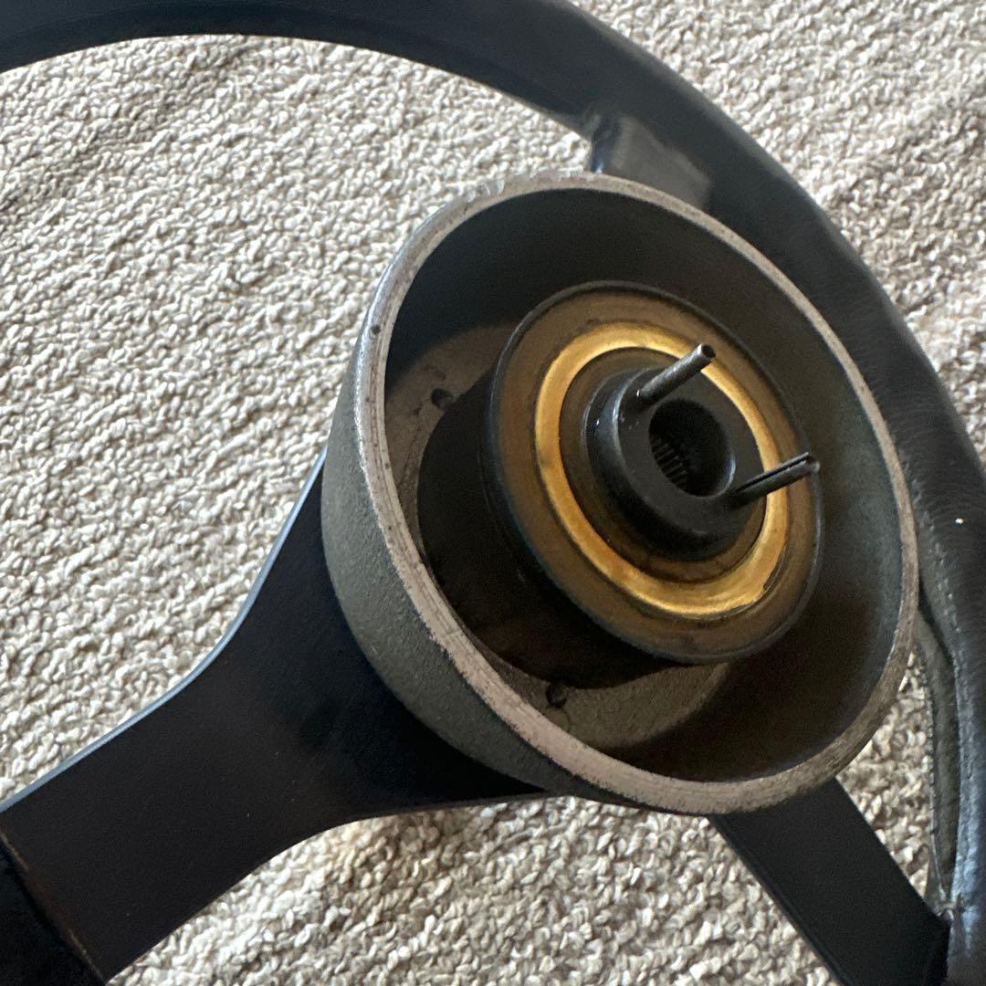 JA11 ジムニー　純正　オプション　momo 純正ステアリングボス付