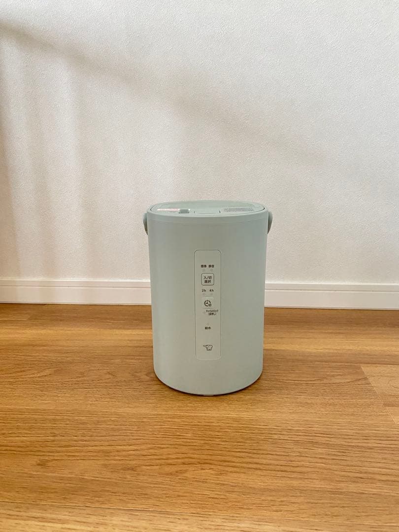 象印スチーム式加湿器(グリーン)