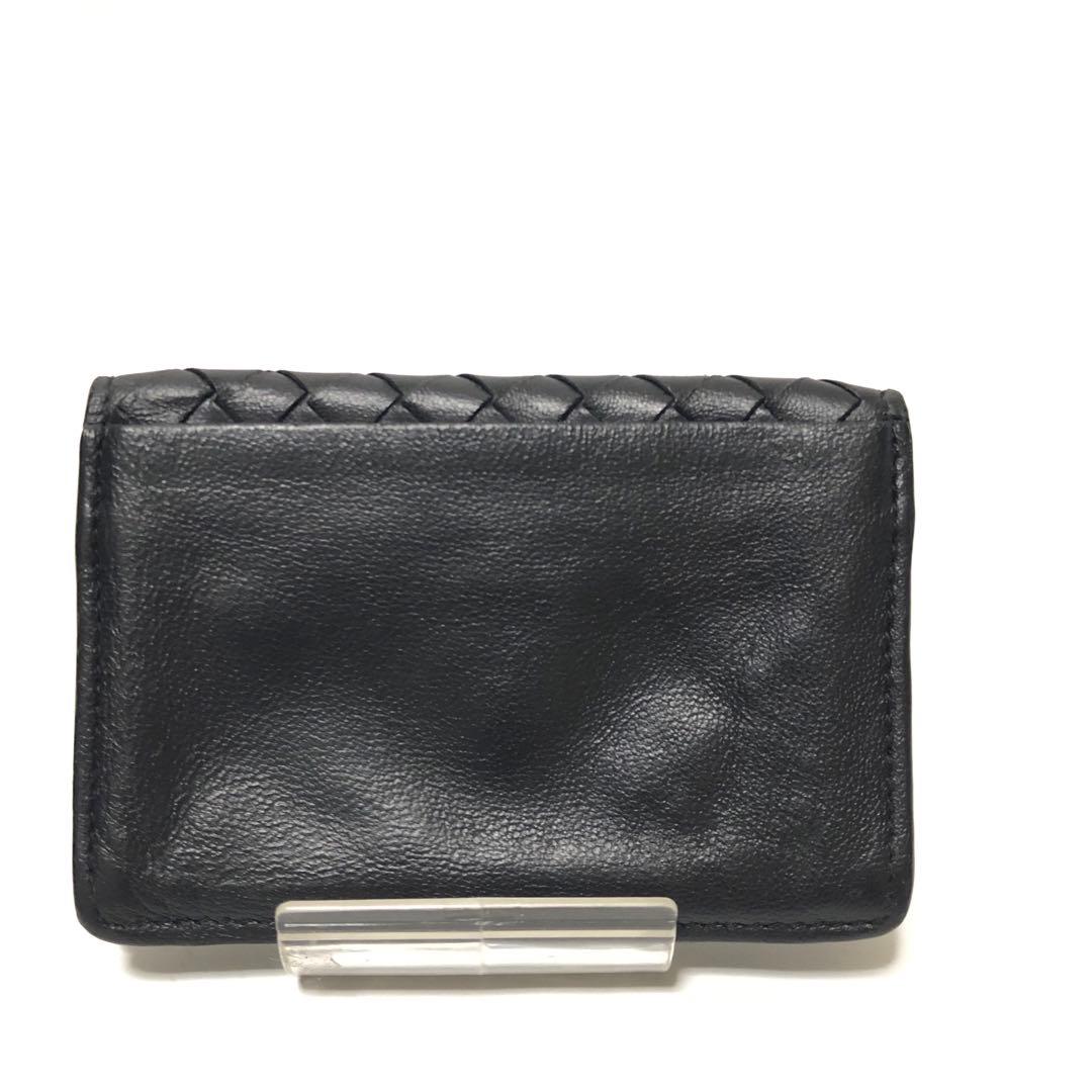 【美品】ボッテガヴェネタ　イントレチャート　カードケース　名刺入れ