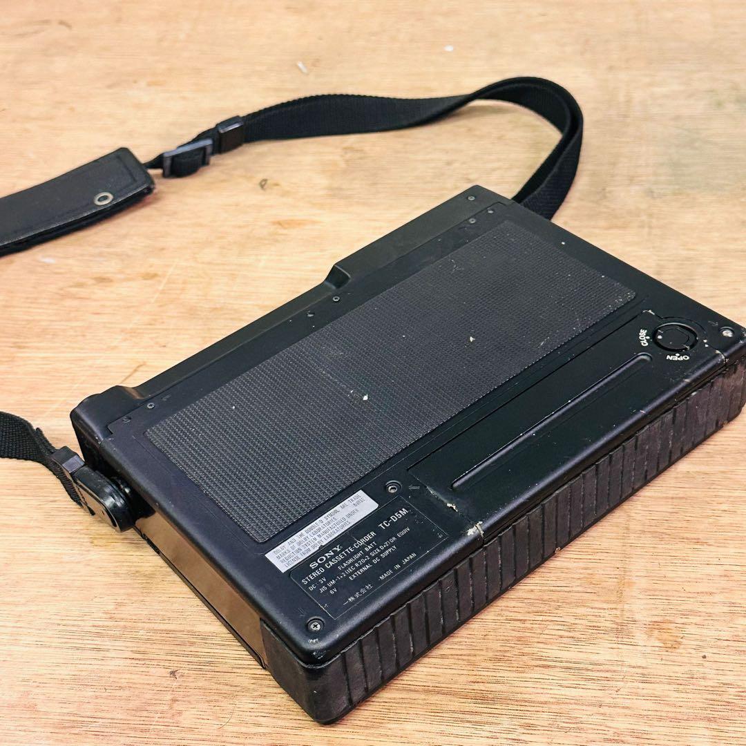 SONY TC-D5M ポータブルカセットプレーヤー 動作未確認 現状渡し