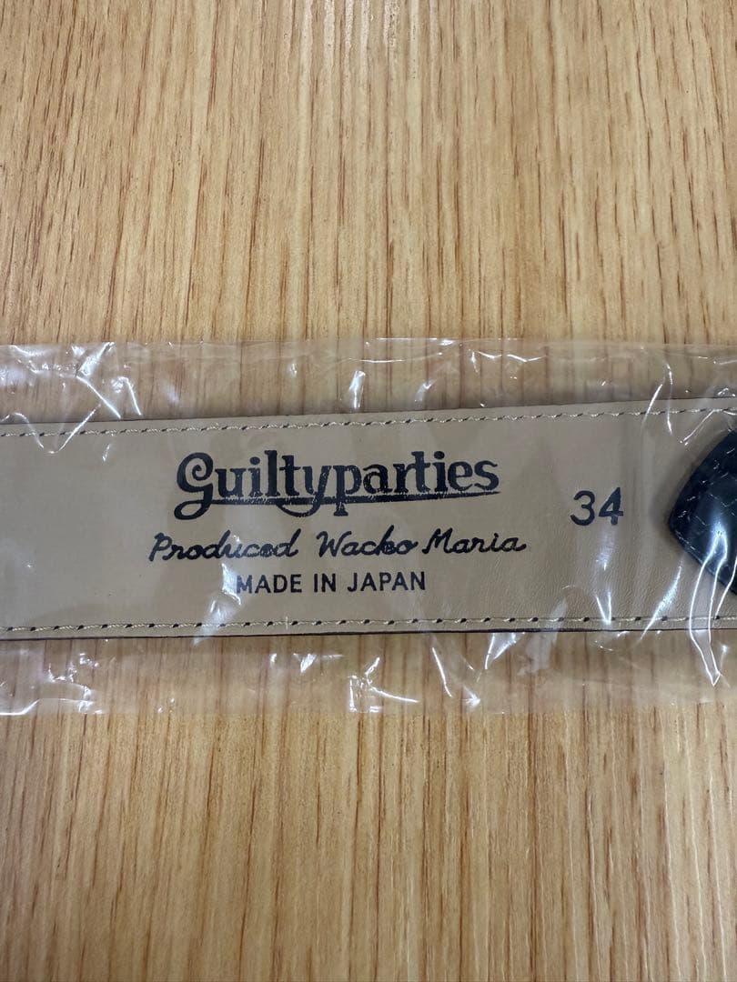 【Messiah】WACKO MARIA LEATHER BELT