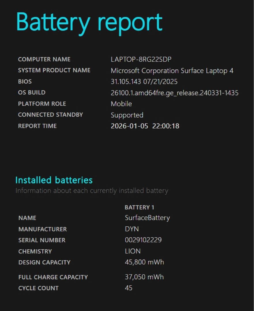 Surface Laptop4/高性能i7/メモリ16GB/office2024