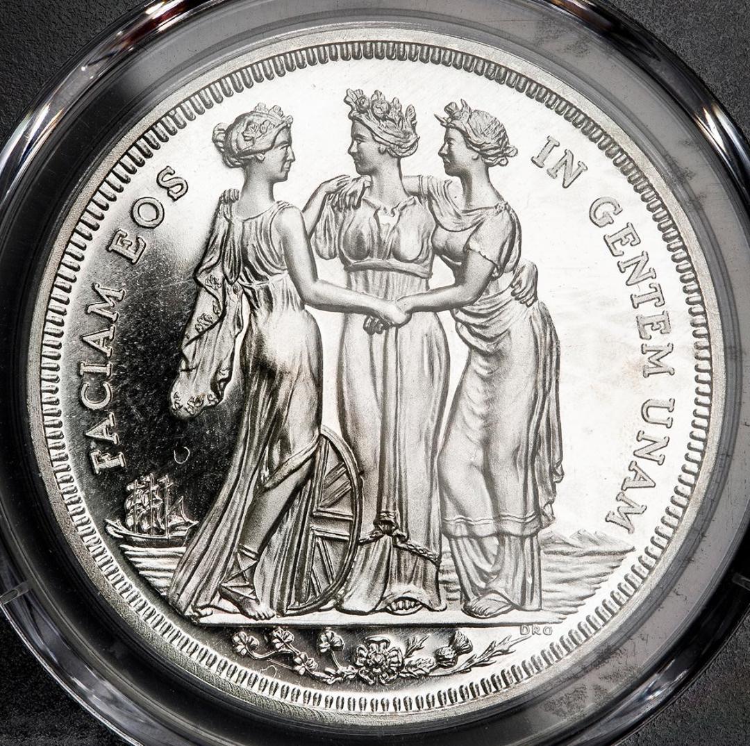 超希少 人気 PCGS-PR67 スリーグレイセス ファンタジー 1879 銀貨