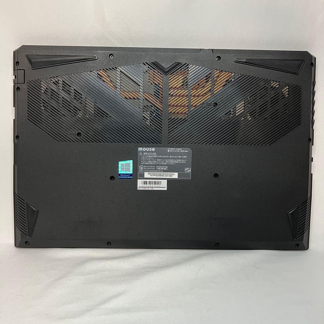 美品 mouse K5 第10世代 i7 16GB 1TB MX350 オフィス