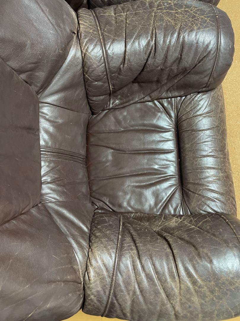 ドイツ製　超高級　ソファー　革　輸入品　LL レザー