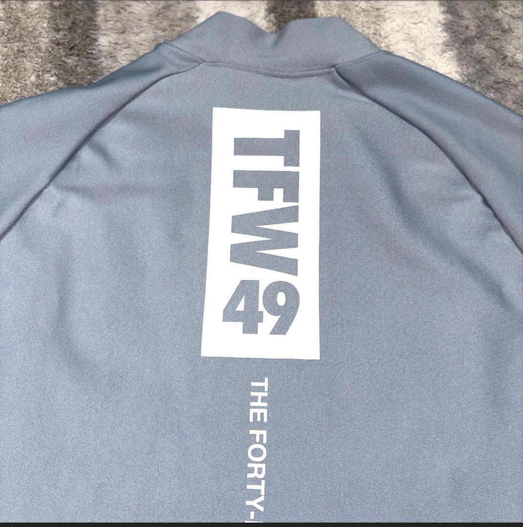 TFW49 ティーエフダブリュー49 モックネック長袖ゴルフシャツ　Mレディース