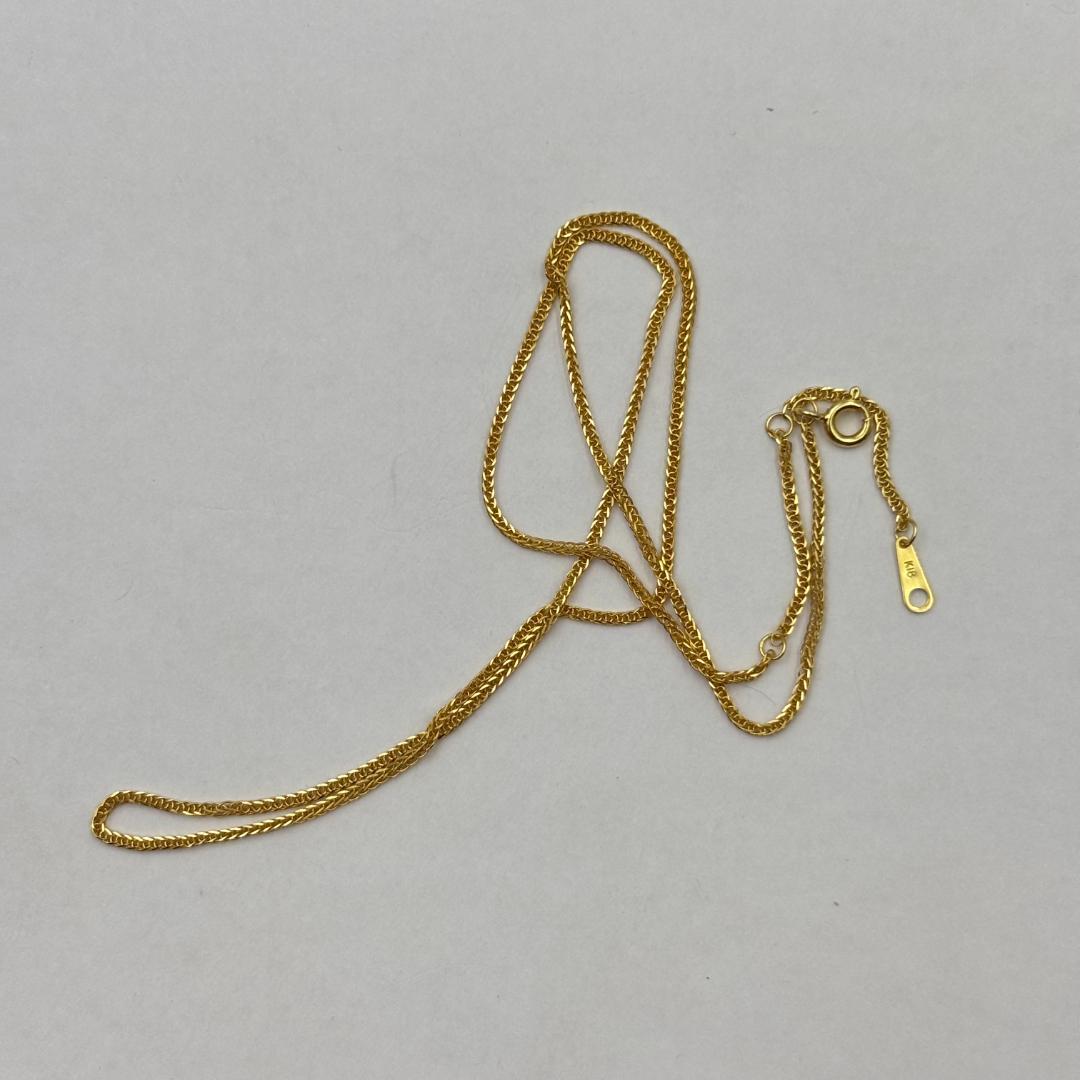 極美品 ✨K18金ゴールド チェーンネックレス 19g