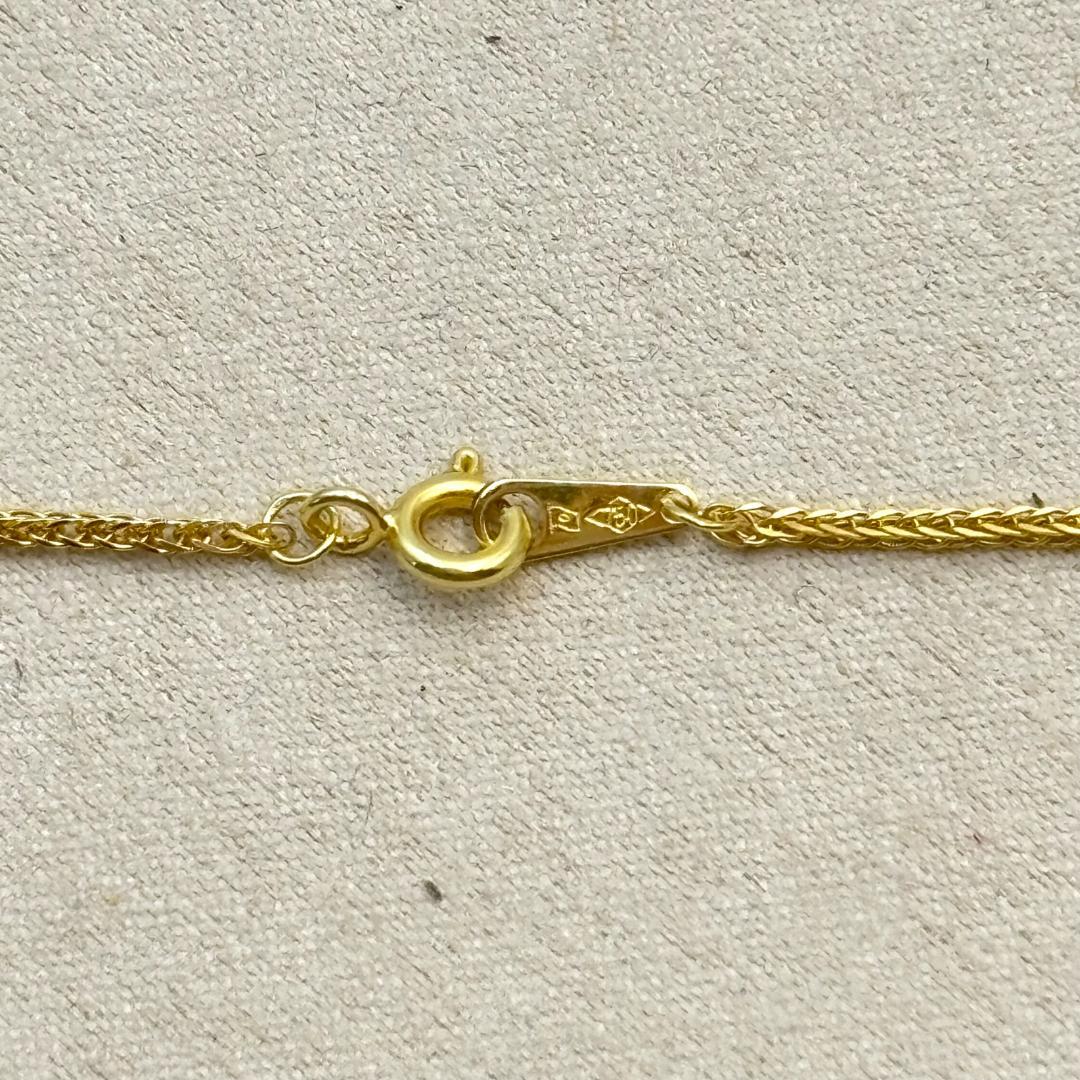 極美品 ✨K18金ゴールド チェーンネックレス 19g