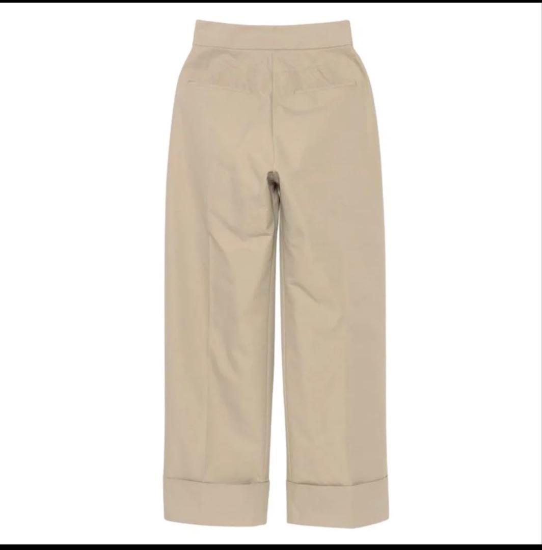 【IVORY】anuans /ベルトデザインチノパンツ